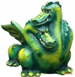 скульптура из фибробетона змей горыныч